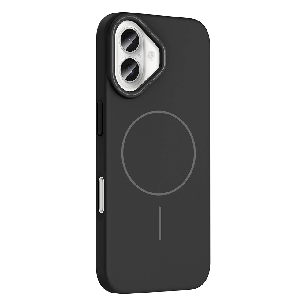 iPhone Uyumlu 16 Kılıf M-safe Şarj Özellikli Zore Ruby Sert Kapak