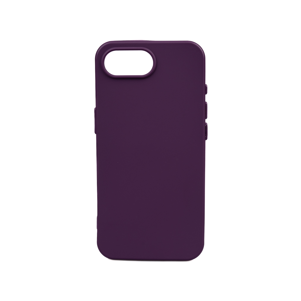 iPhone Uyumlu 16E Kılıf Zore Biye Silikon-Mor