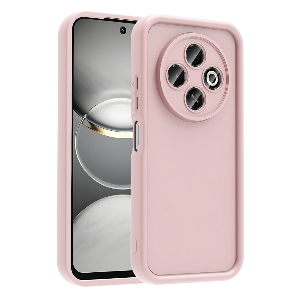 Tecno Spark 30C 4G Kılıf Kamera Korumalı Zore Ananas Kapak-Pembe