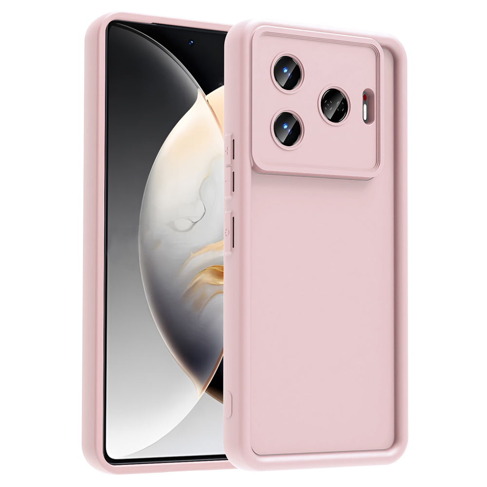 Tecno Camon 30 Pro 5G Kılıf Kamera Korumalı Zore Ananas Kapak-Pembe