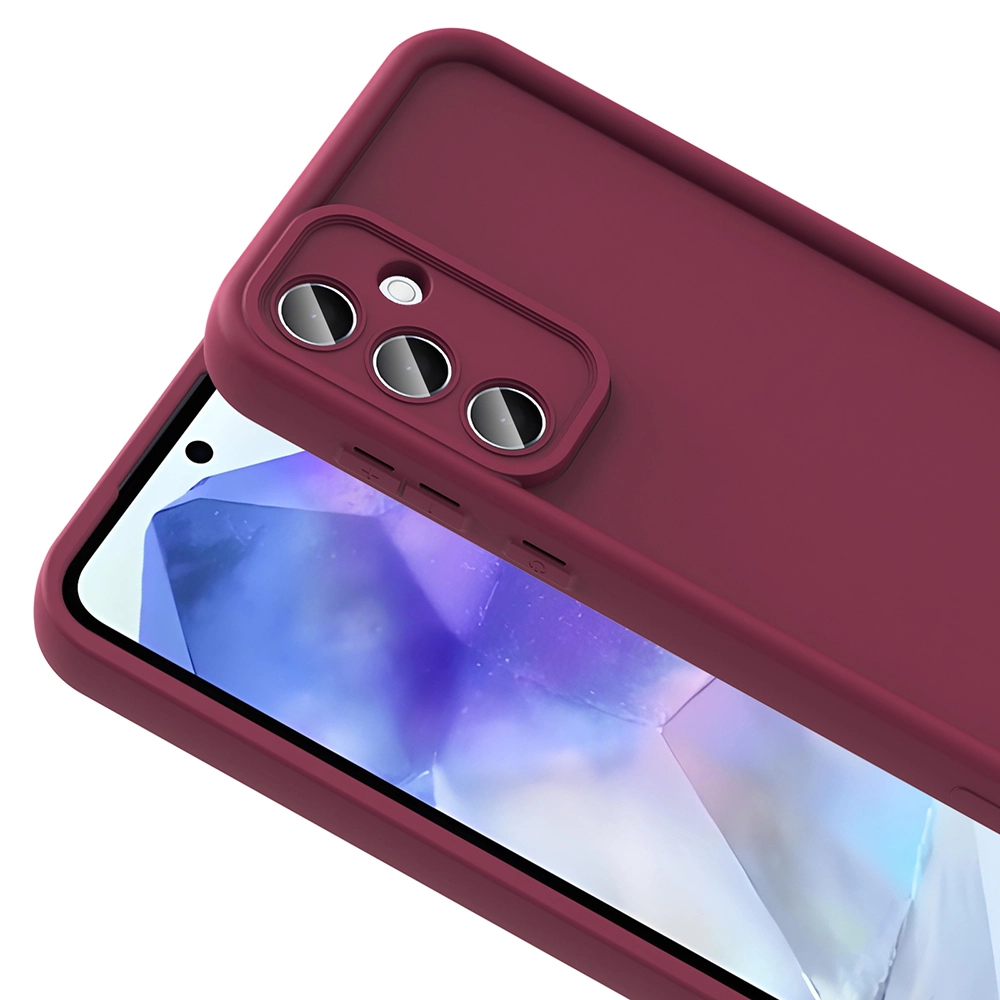 Galaxy Uyumlu A56 Kılıf Kamera Korumalı Zore Ananas Kapak