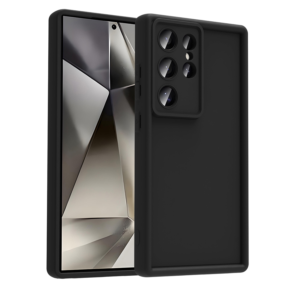 Galaxy Uyumlu S24 Ultra Kılıf Kamera Korumalı Zore Ananas Kapak