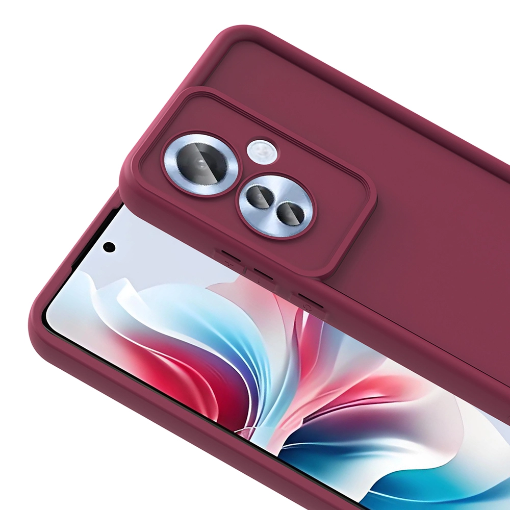 Oppo Reno 11F 5G Kılıf Kamera Korumalı Zore Ananas Kapak