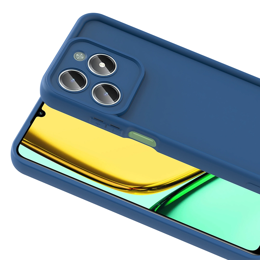 Realme C61 Kılıf Kamera Korumalı Zore Ananas Kapak