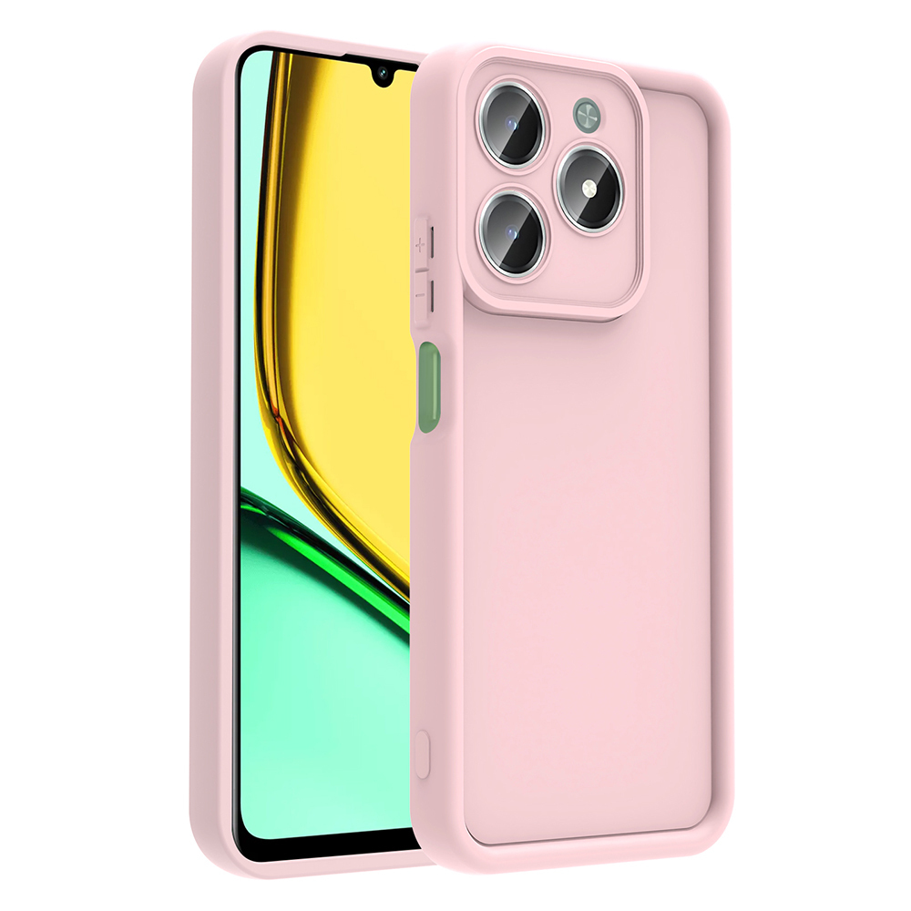 Realme C61 Kılıf Kamera Korumalı Zore Ananas Kapak