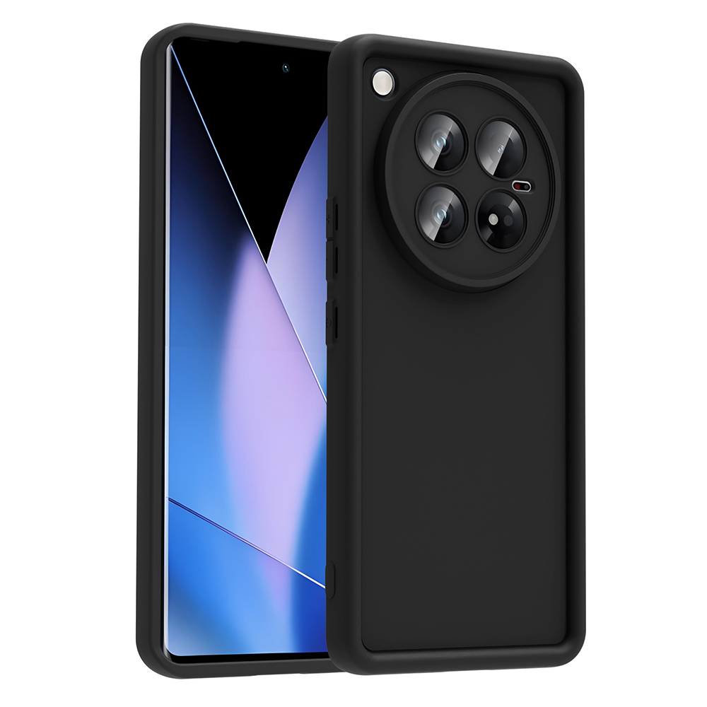İnfinix Zero 40 5G Kılıf Kamera Korumalı Zore Ananas Kapak-Siyah