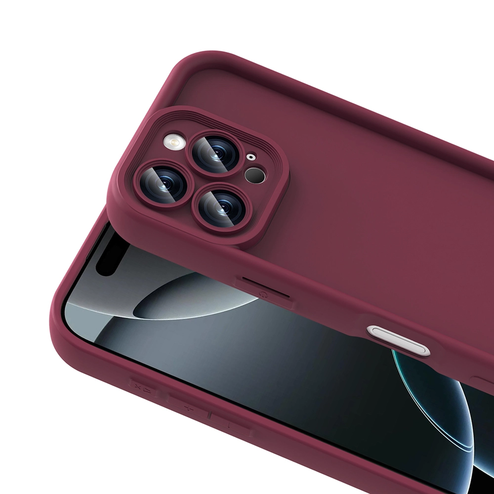 iPhone Uyumlu 16 Pro Kılıf Kamera Korumalı Zore Ananas Kapak