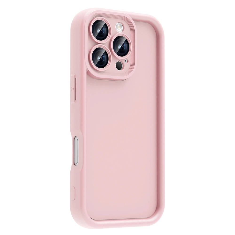 iPhone Uyumlu 16 Pro Kılıf Kamera Korumalı Zore Ananas Kapak