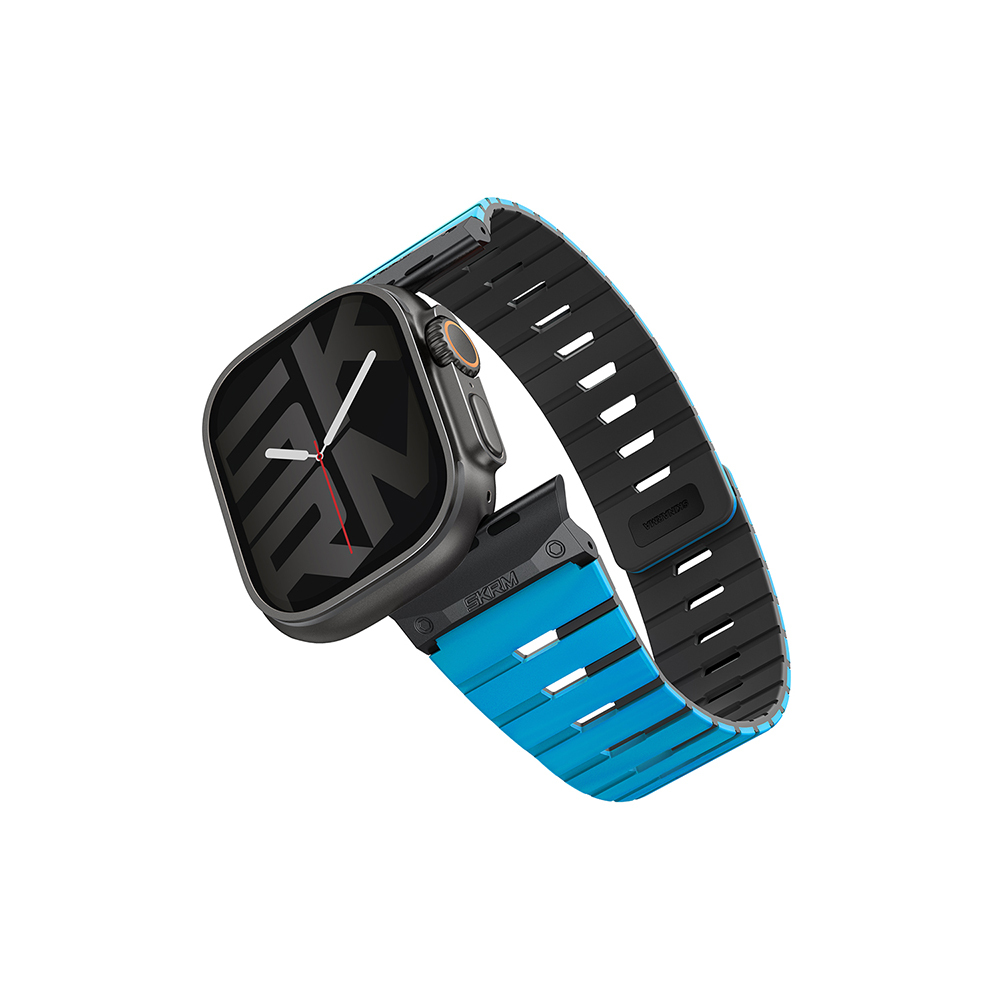 Watch 7 45mm Skinarma Gemini Serisi TPU Magnetik Silikon Kordon