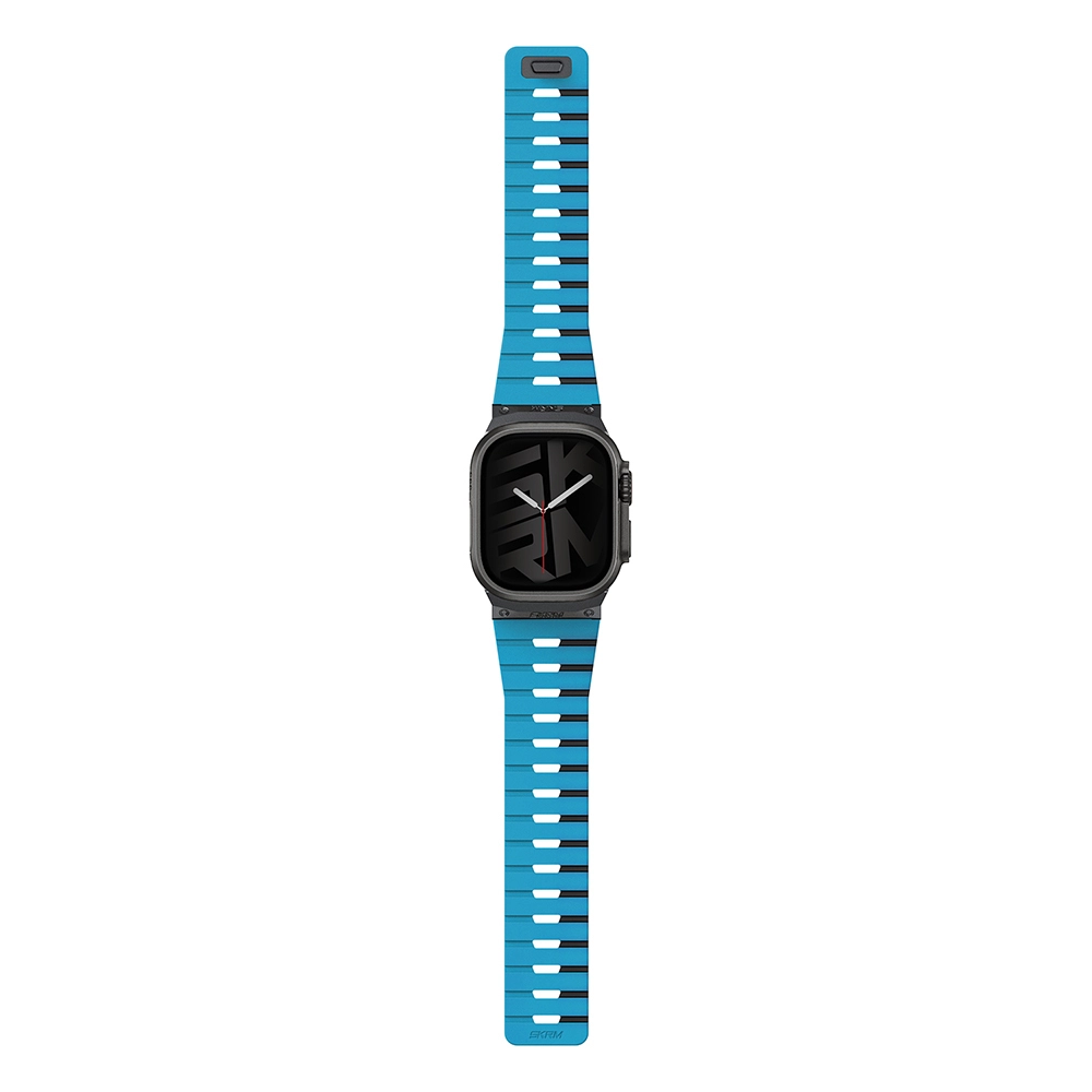 Watch Ultra 49mm Skinarma Gemini Serisi TPU Magnetik Silikon Kordon