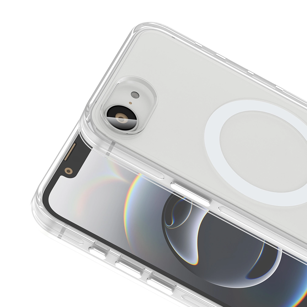 iPhone Uyumlu 16E Kılıf M-safe Şarj Özellikli Kamera Korumalı Zore Kripto Kapak
