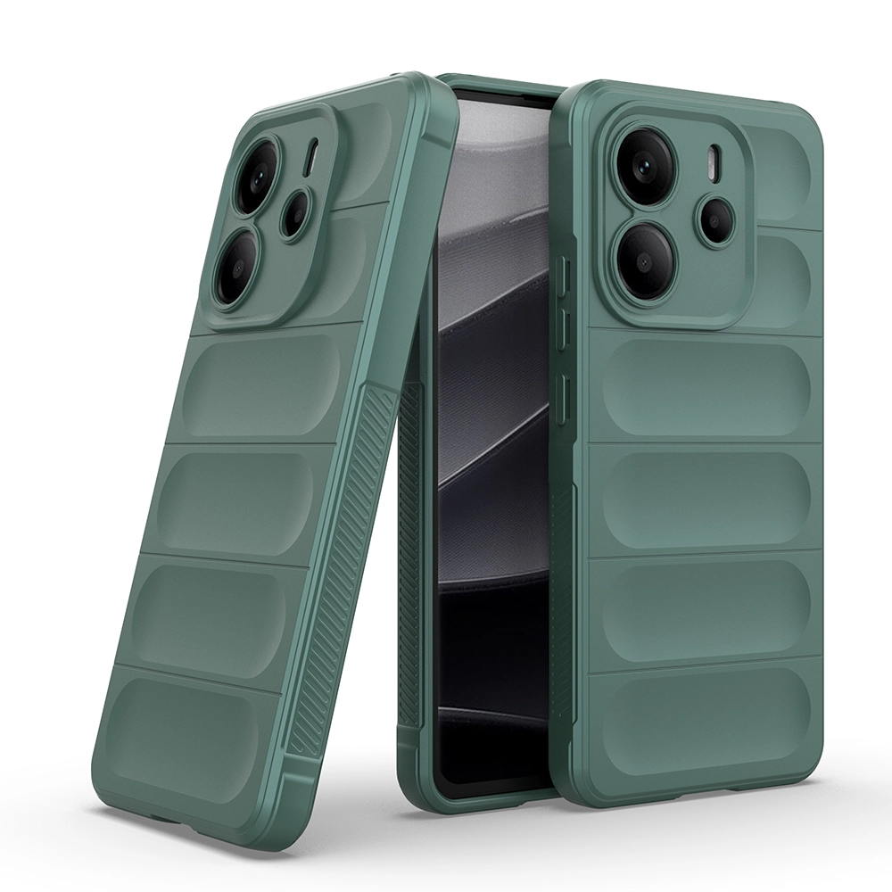 Xiaomi Uyumlu  Redmi Note 14 4G Kılıf Esnek TPU Oyuklu Arka Yüzey Tasarımlı Zore Etnik Silikon Kapak