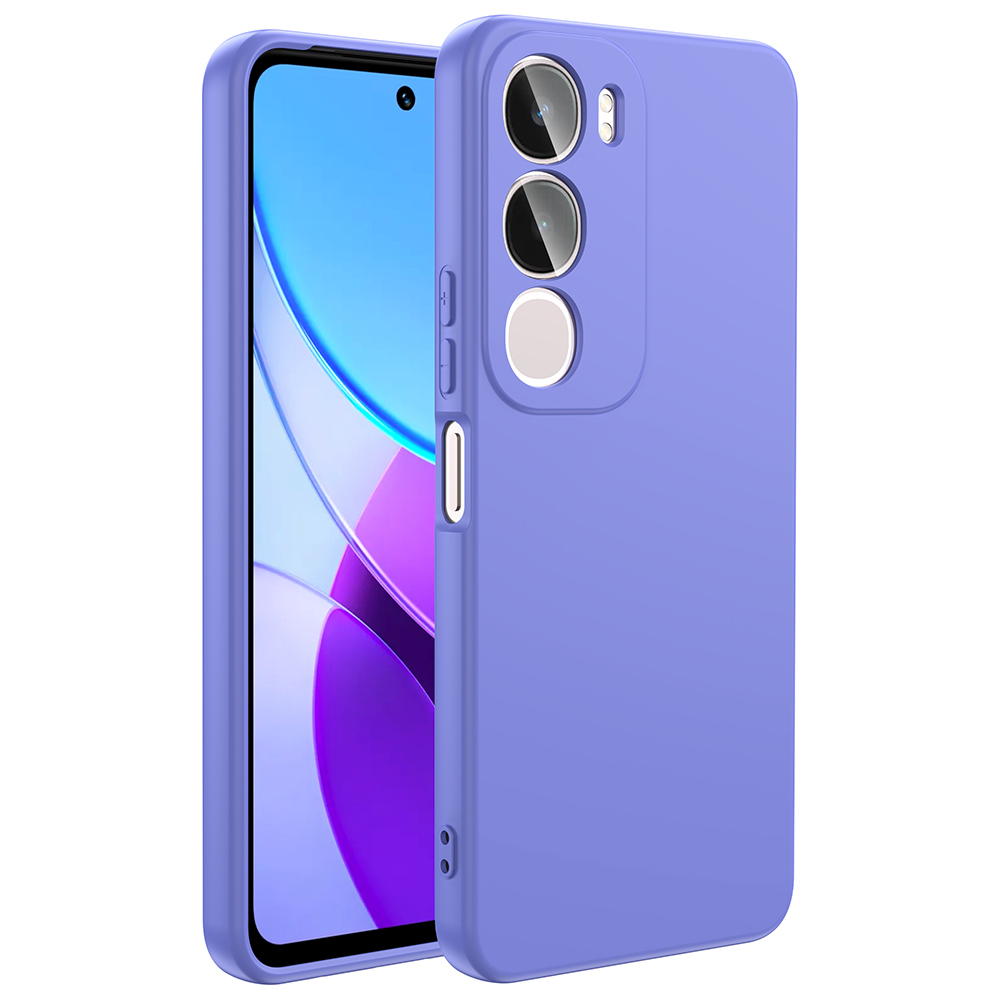 Vivo Y19S Kılıf Zore Mara Lansman Kapak-Lila