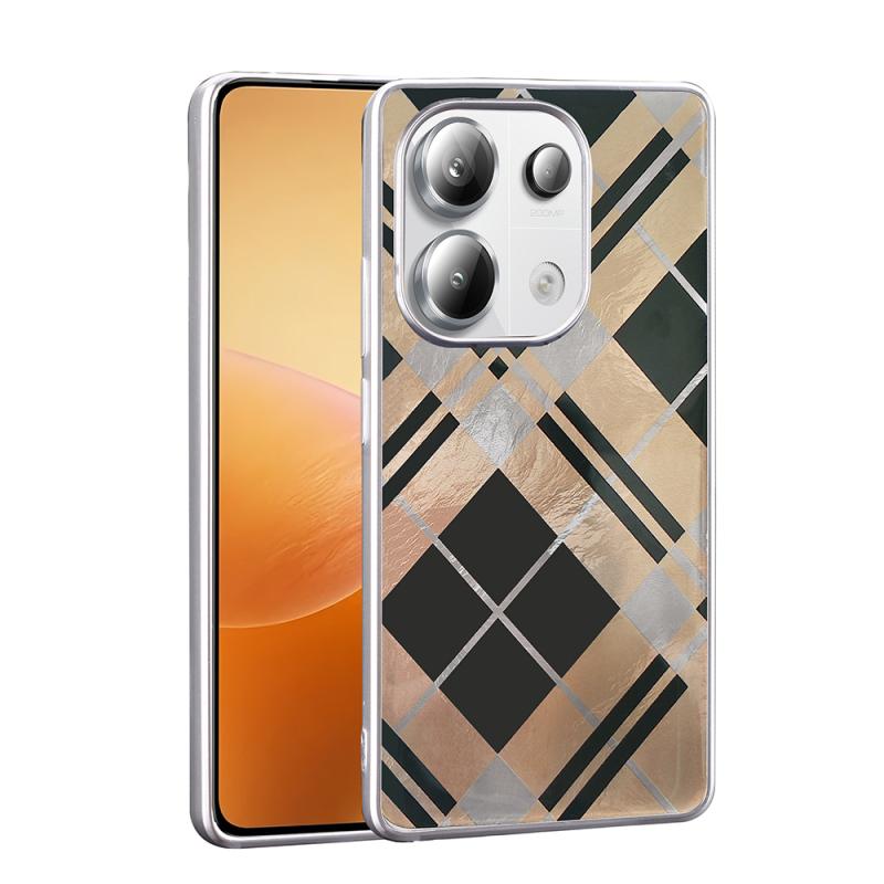 Xiaomi Uyumlu  Redmi Note 13 Pro 4G Kılıf Desenli Zore Mep Kapak-Geometrik