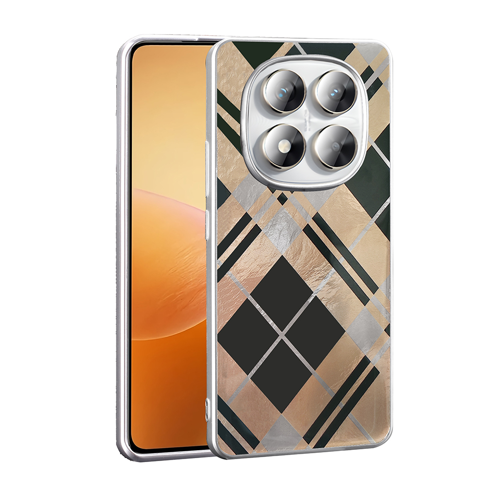 Xiaomi Uyumlu  Redmi Note 14 Pro 5G Kılıf Desenli Zore Mep Kapak-Geometrik