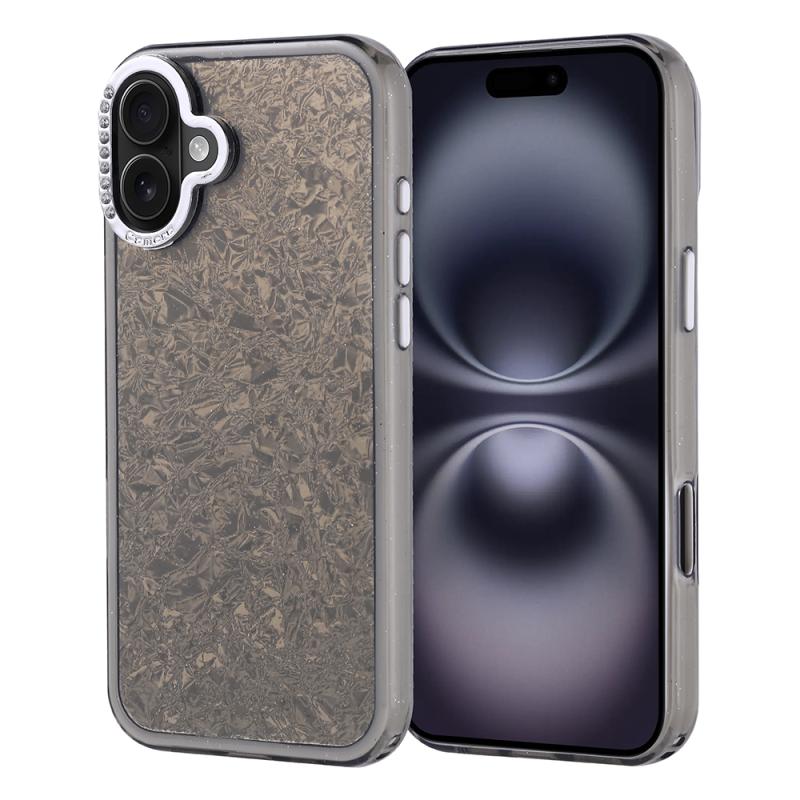 iPhone Uyumlu 16 Plus Kılıf Taşlı Tasarımlı Zore Kapi Kapak