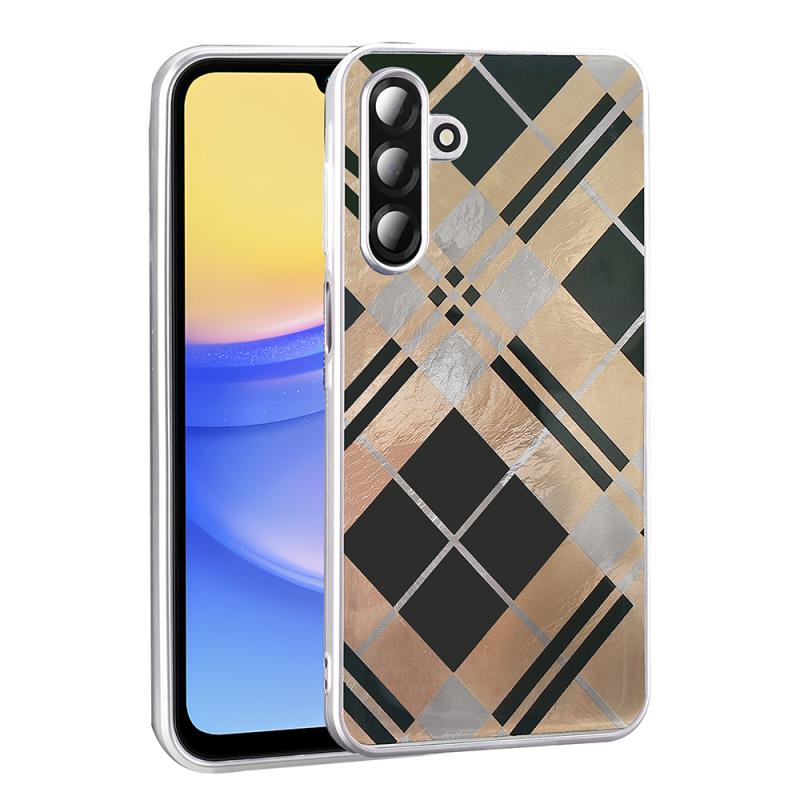 Galaxy Uyumlu A26 Kılıf Desenli Zore Mep Kapak-Geometrik