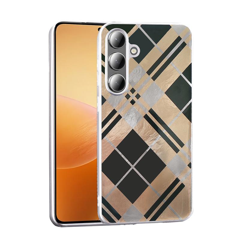 Galaxy Uyumlu S25 Kılıf Desenli Zore Mep Kapak-Geometrik