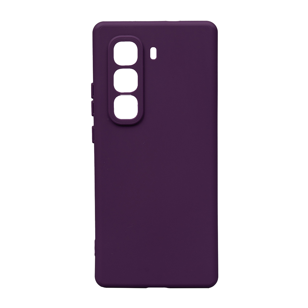 İnfinix Hot 50 Pro Plus 4G Kılıf Zore Biye Silikon-Mor