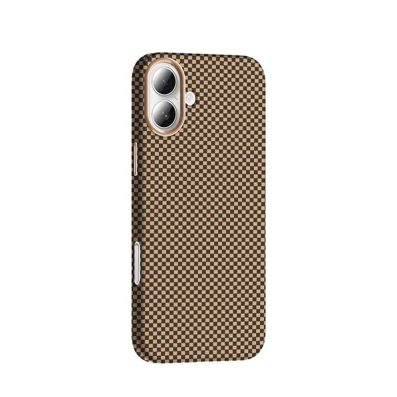 iPhone Uyumlu 16 Kılıf M-safe Şarj Özellikli Karbon Fiber Görünümlü Zore Gros Kapak