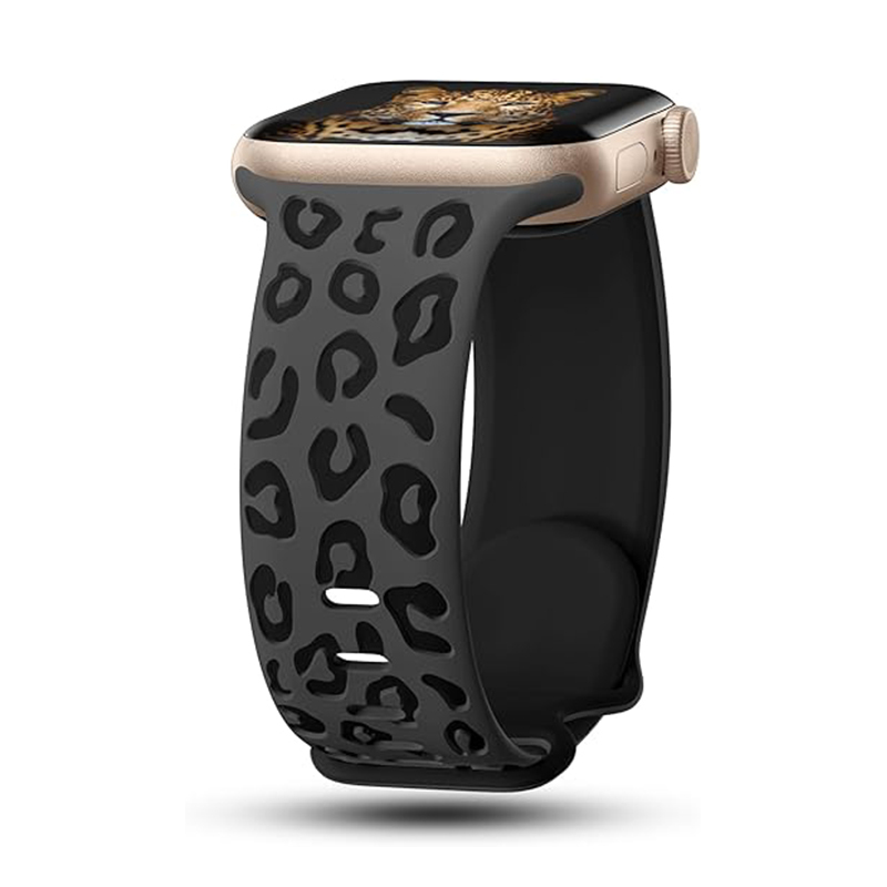 Watch 40mm Zore KRD-140 Silikon Kordon Strap Kayış-Siyah