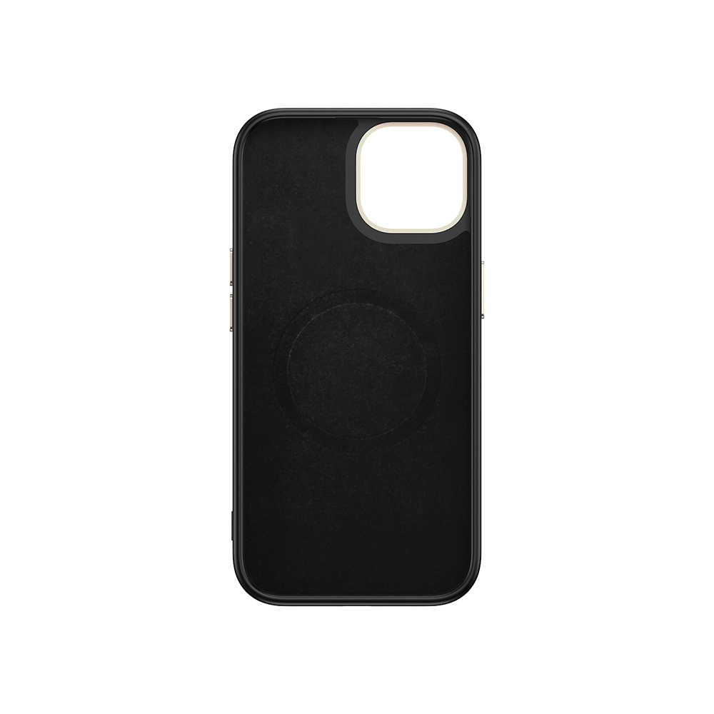 iPhone Uyumlu 15 Plus Kılıf M-safe Şarj Özellikli Karbon Fiber Görünümlü Zore Antina Kapak