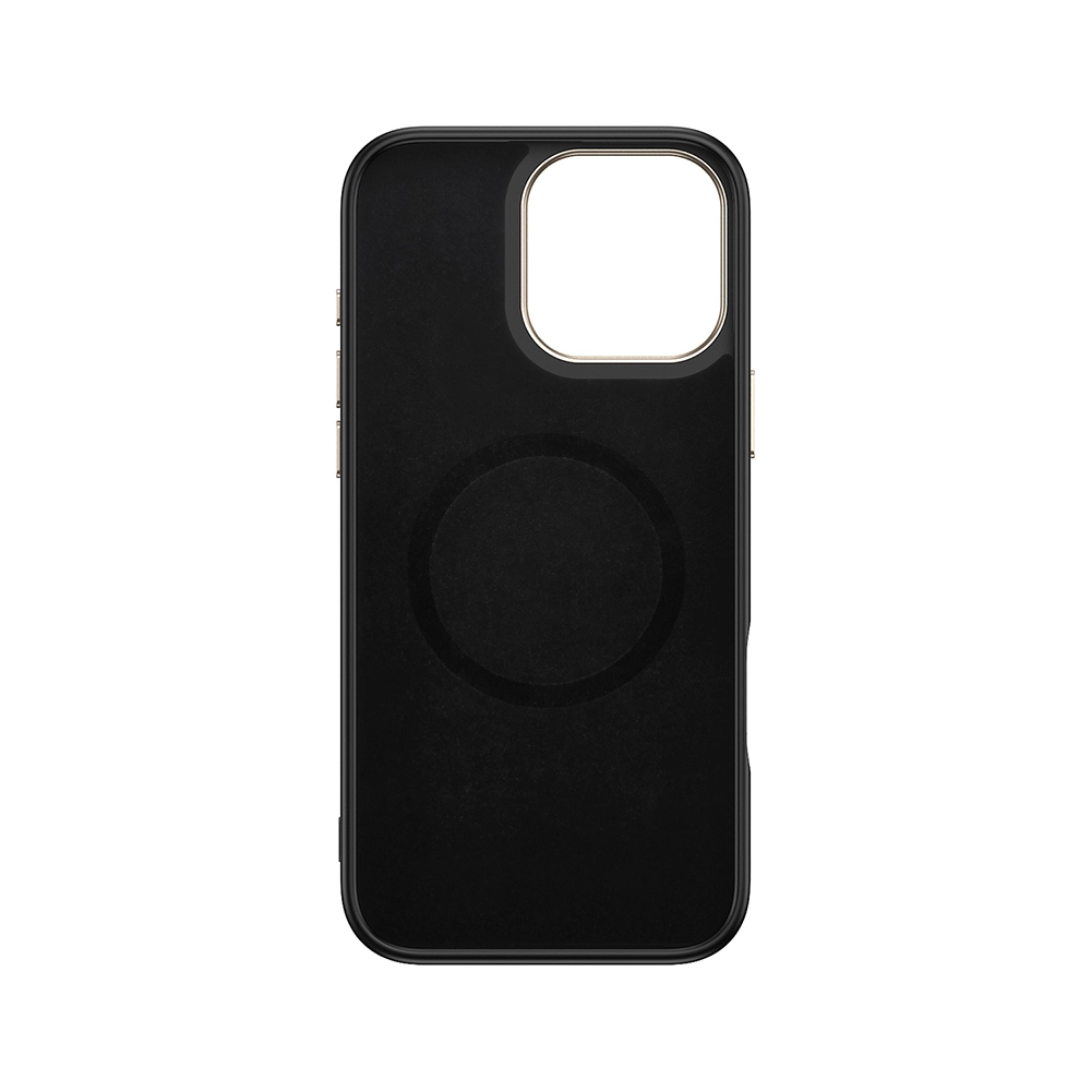 iPhone Uyumlu 16 Pro Max Kılıf M-safe Şarj Özellikli Karbon Fiber Görünümlü Zore Antina Kapak