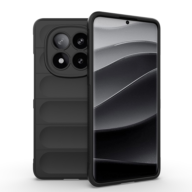 Xiaomi Uyumlu  Redmi Note 14 Pro Plus Kılıf Esnek TPU Oyuklu Arka Yüzey Tasarımlı Zore Etnik Silikon Kapak