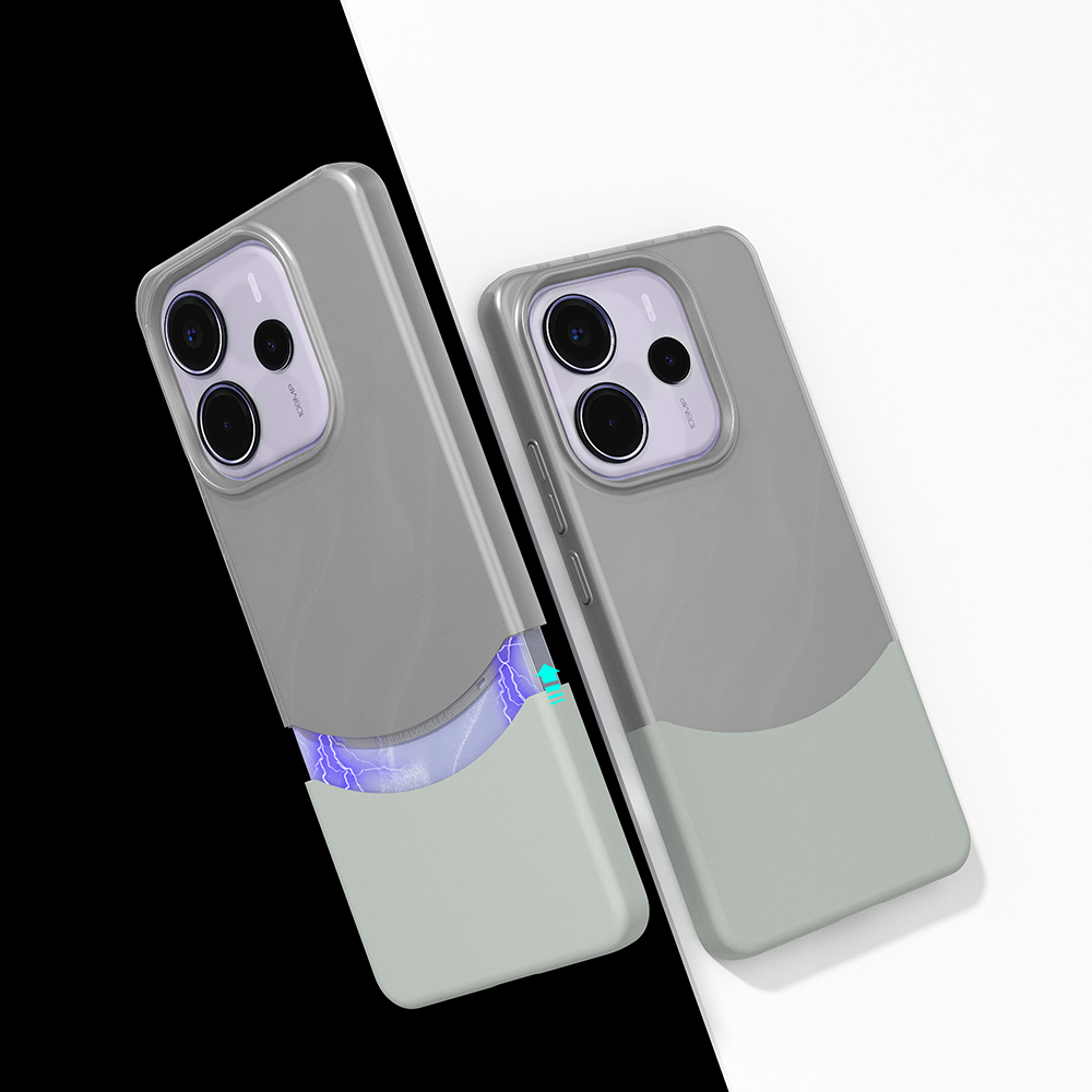 Xiaomi Uyumlu  Redmi Note 14 5G Kılıf Mıknatıslı Zore Duble Kapak