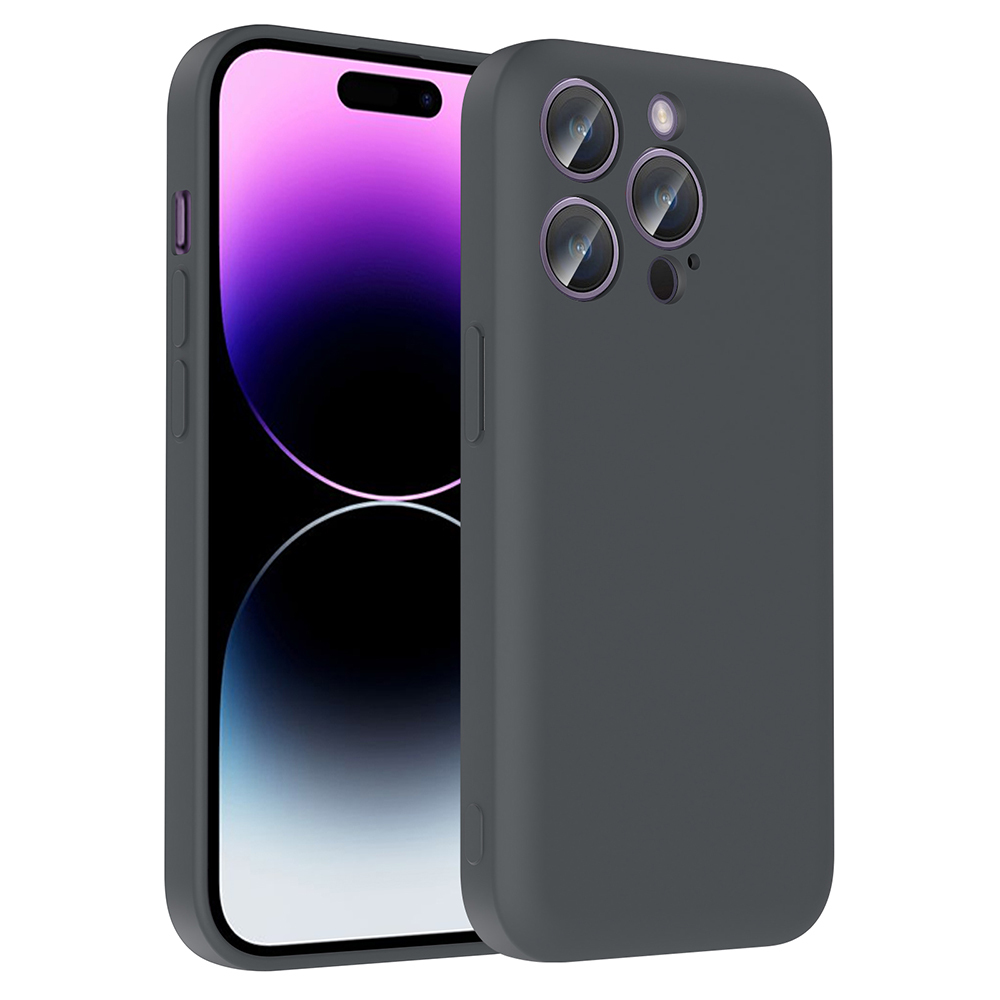 iPhone Uyumlu 14 Pro Kılıf Kamera Korumalı Kartlık Hazneli Zore Vitra Kapak