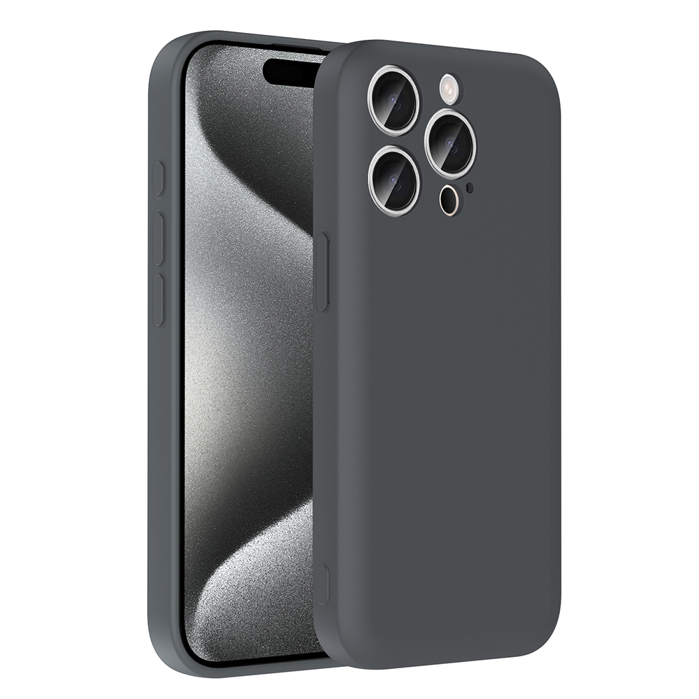 iPhone Uyumlu 15 Pro Kılıf Kamera Korumalı Kartlık Hazneli Zore Vitra Kapak
