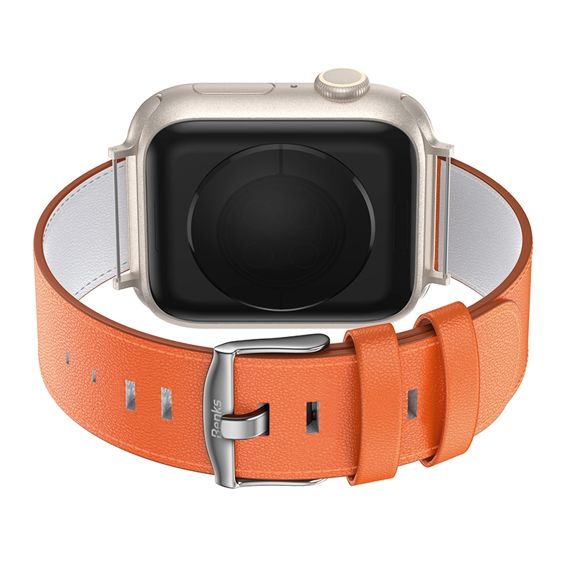 Watch 7 41mm Benks Vintage Genuine Leather Serisi Deri Kordon Strap Kayış