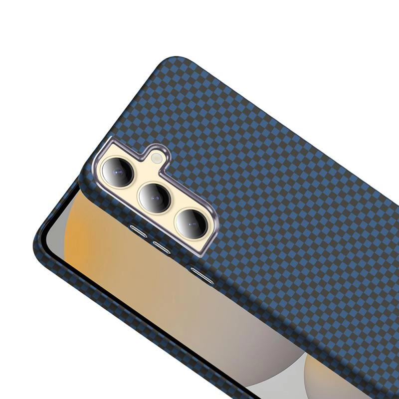 Galaxy Uyumlu S24 Kılıf M-safe Şarj Özellikli Karbon Fiber Görünümlü Zore Gros Kapak