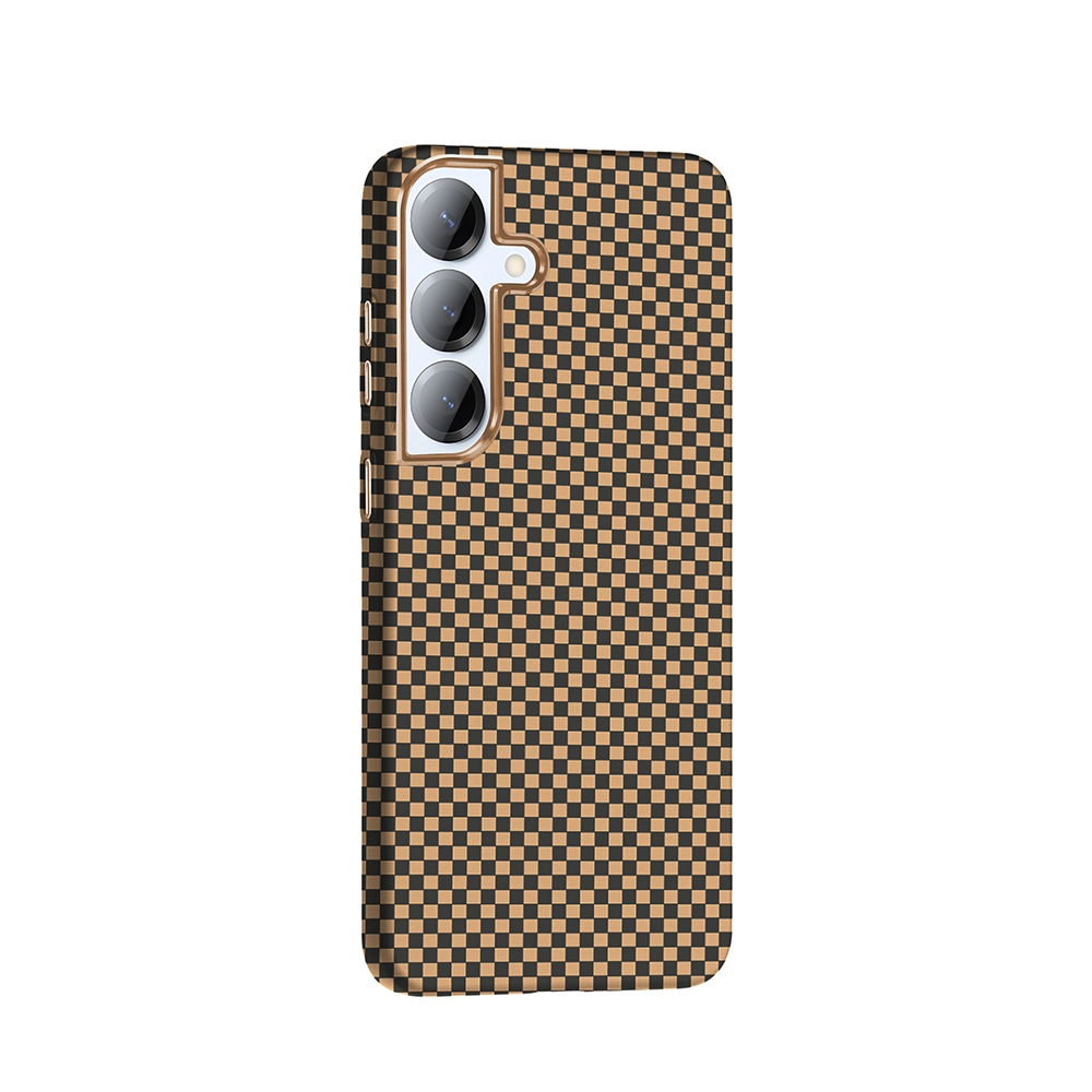 Galaxy Uyumlu S25 Plus Kılıf M-safe Şarj Özellikli Karbon Fiber Görünümlü Zore Gros Kapak