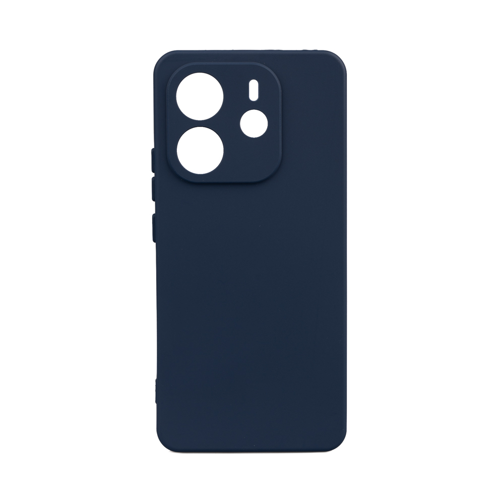 Xiaomi Uyumlu  Redmi Note 14 4G Kılıf Zore Biye Silikon-Lacivert
