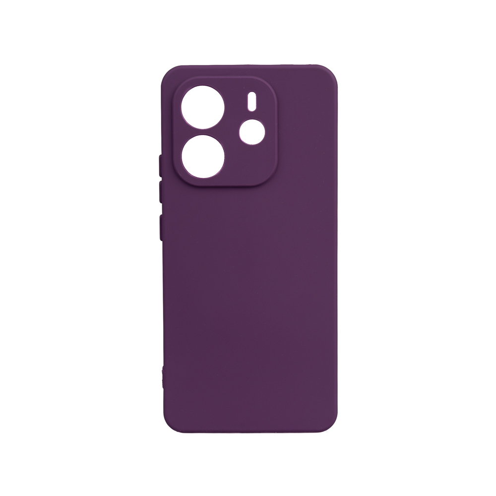 Xiaomi Uyumlu  Redmi Note 14 4G Kılıf Zore Biye Silikon-Mor