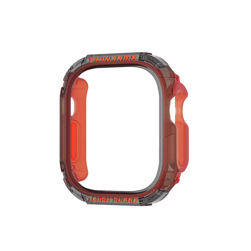 Watch Ultra 49mm Skinarma Atom TPU Kasa Koruyucu-Kırmızı