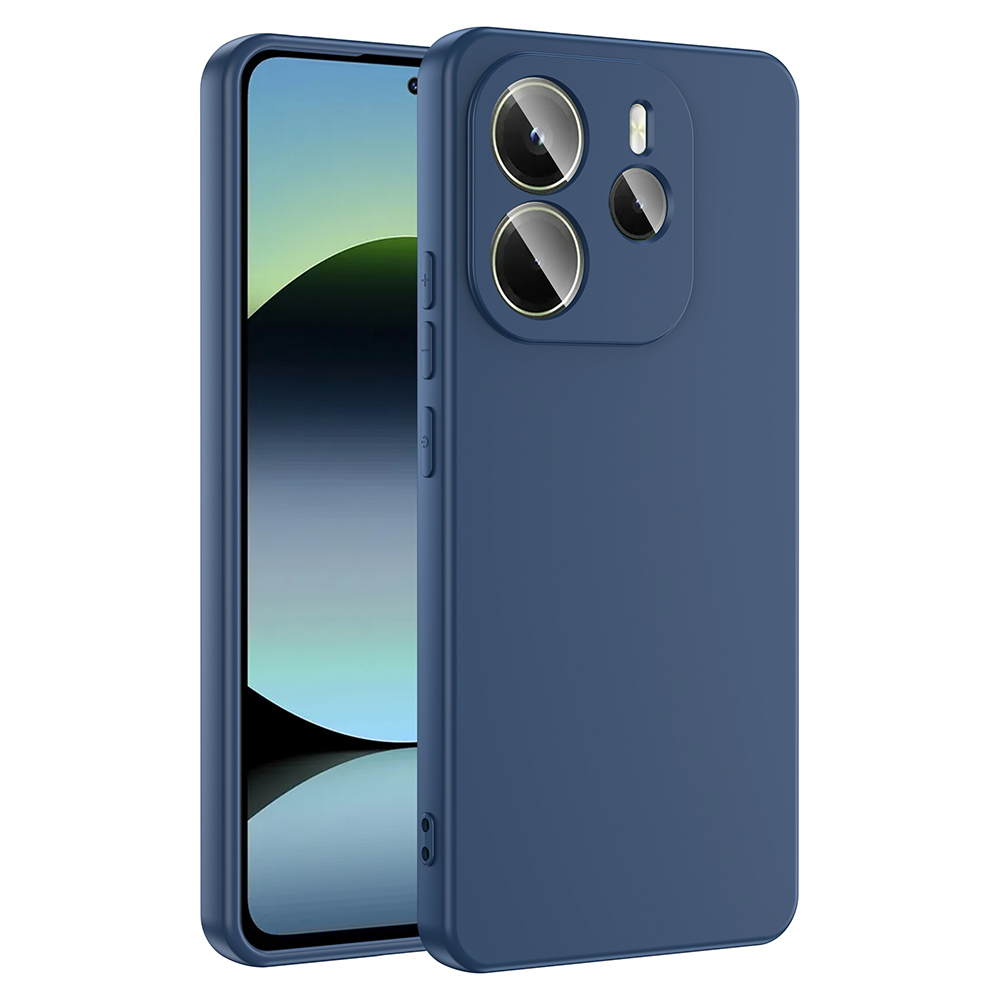 Xiaomi Uyumlu  Redmi Note 14 4G Kılıf Zore Mara Lansman Kapak-Lacivert