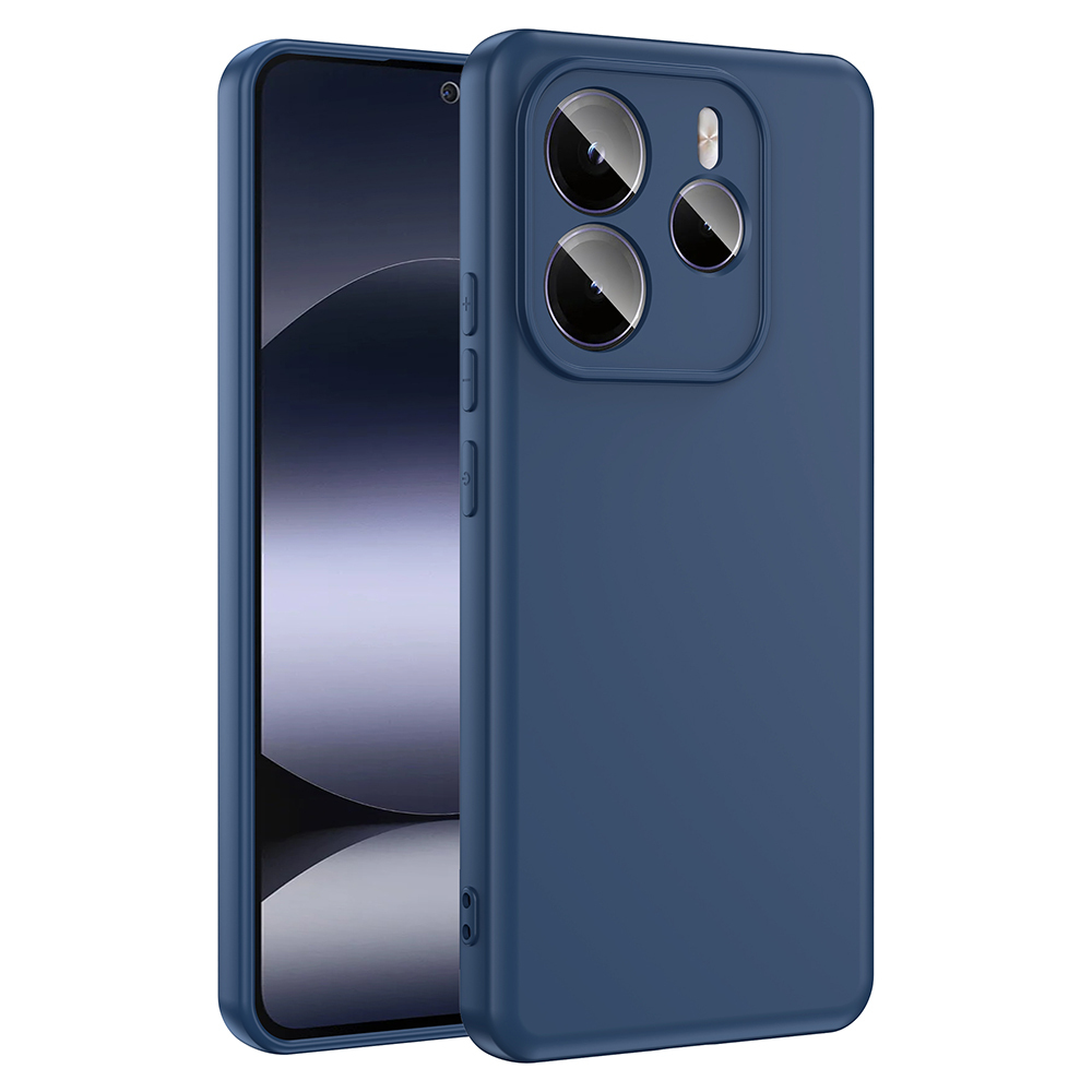 Xiaomi Uyumlu  Redmi Note 14 5G Kılıf Zore Mara Lansman Kapak-Lacivert