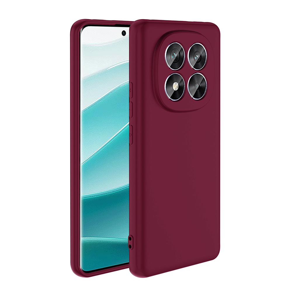 Xiaomi Uyumlu  Redmi Note 14 Pro 4G Kılıf Zore Mara Lansman Kapak-Koyu mor