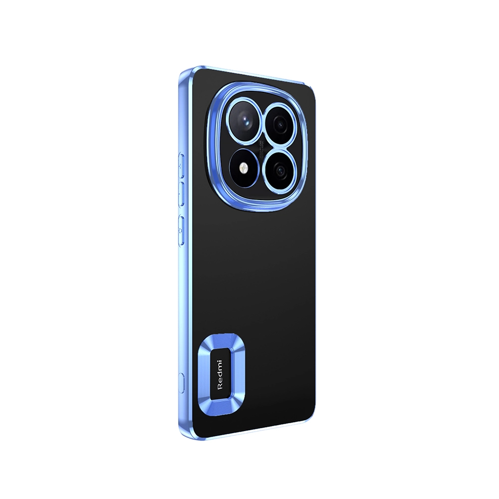 Xiaomi Uyumlu  Redmi Note 14 Pro 4G Kılıf Kamera Korumalı Logo Gösteren Zore Omega Kapak