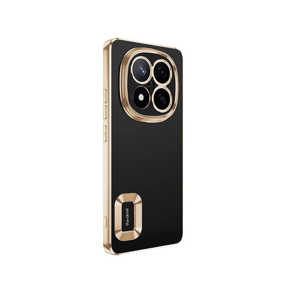 Xiaomi Uyumlu  Redmi Note 14 Pro 5G Kılıf Kamera Korumalı Logo Gösteren Zore Omega Kapak