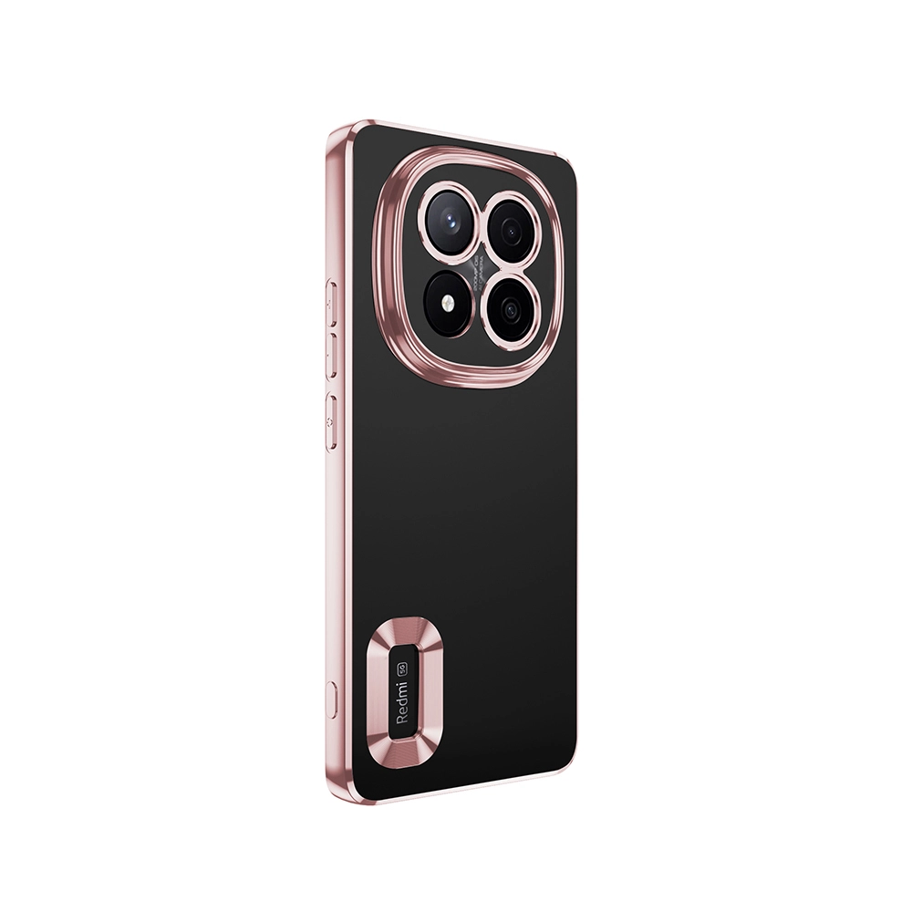Xiaomi Uyumlu  Redmi Note 14 Pro Plus Kılıf Kamera Korumalı Logo Gösteren Zore Omega Kapak