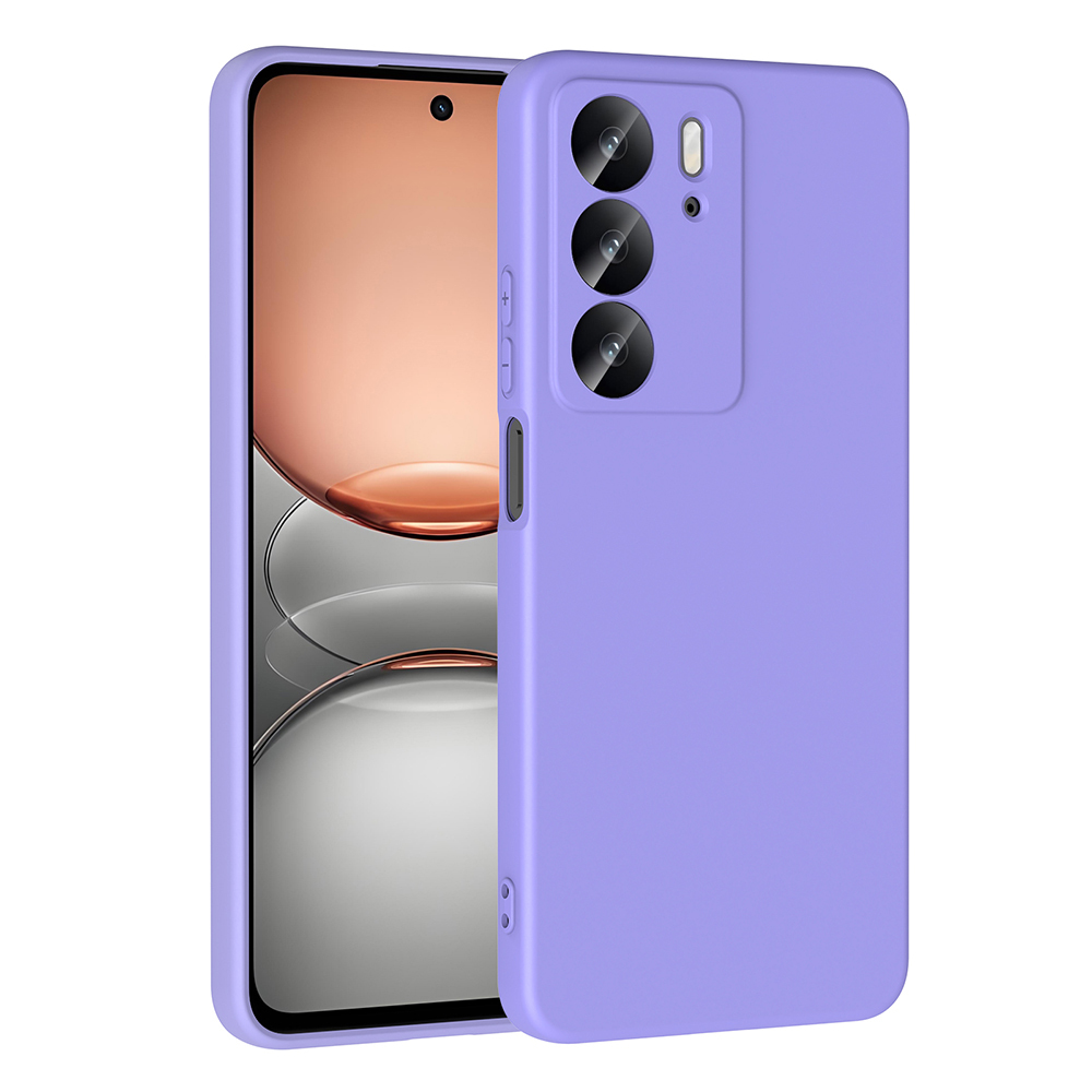 Realme C75 Kılıf Zore Mara Lansman Kapak-Lila