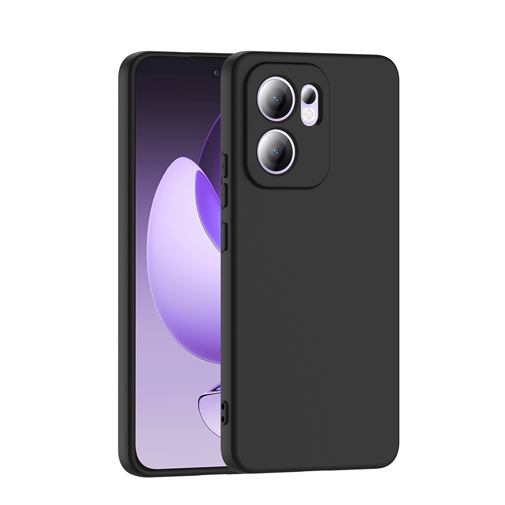 Oppo Reno 13F 5G Kılıf Zore Mara Lansman Kapak-Siyah