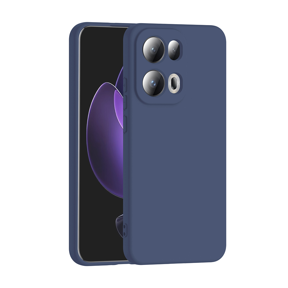 Oppo Reno 13 Pro Kılıf Zore Mara Lansman Kapak-Lacivert