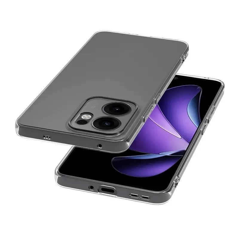 Oppo Reno 13F 5G Kılıf Zore Süper Silikon Kapak
