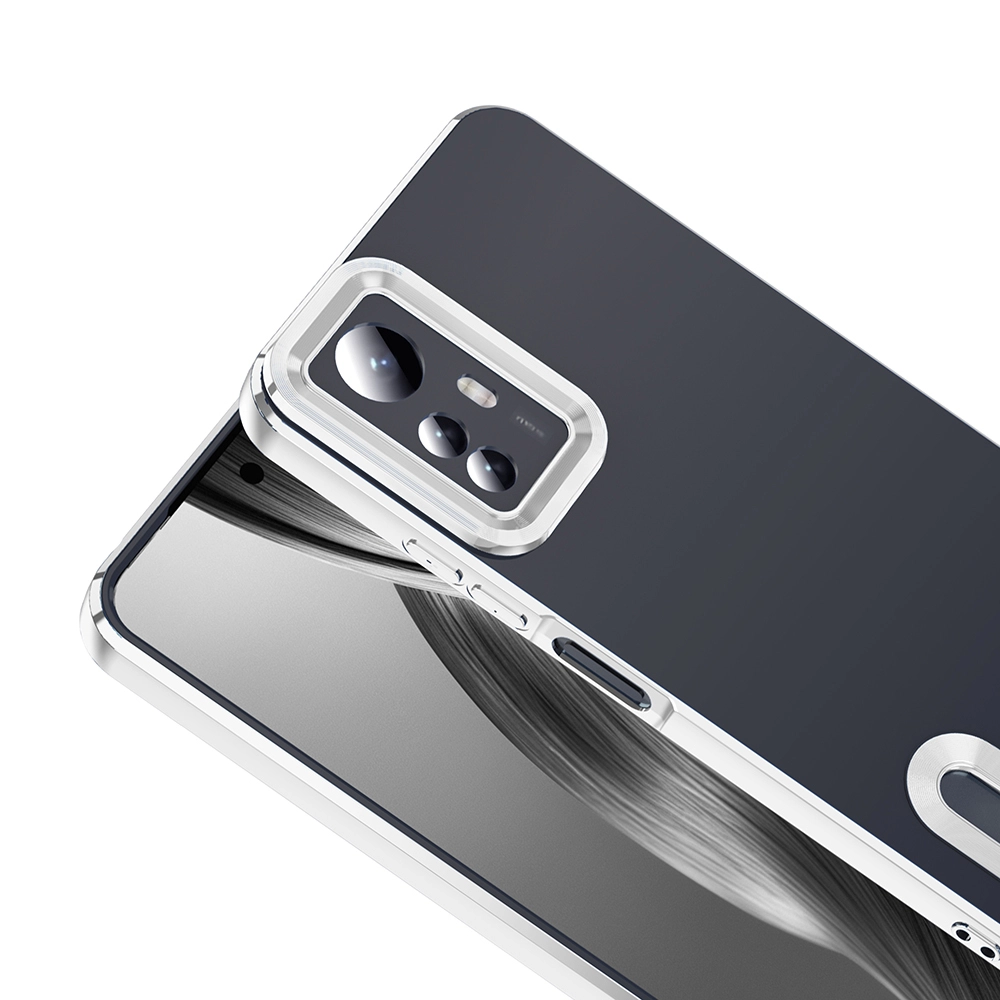 Xiaomi Uyumlu  Redmi Note 12S Kılıf Kamera Korumalı Logo Gösteren Zore Omega Kapak