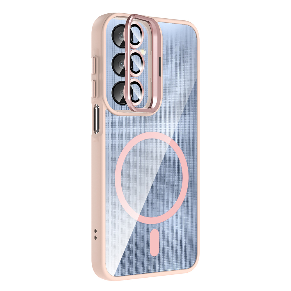 Galaxy%20Uyumlu%20A56%20Kılıf%20Standlı%20ve%20Kamera%20Lens%20Hediyeli%20M-Safe%20Şarj%20Özellikli%20Zore%20Etro%20Kapak