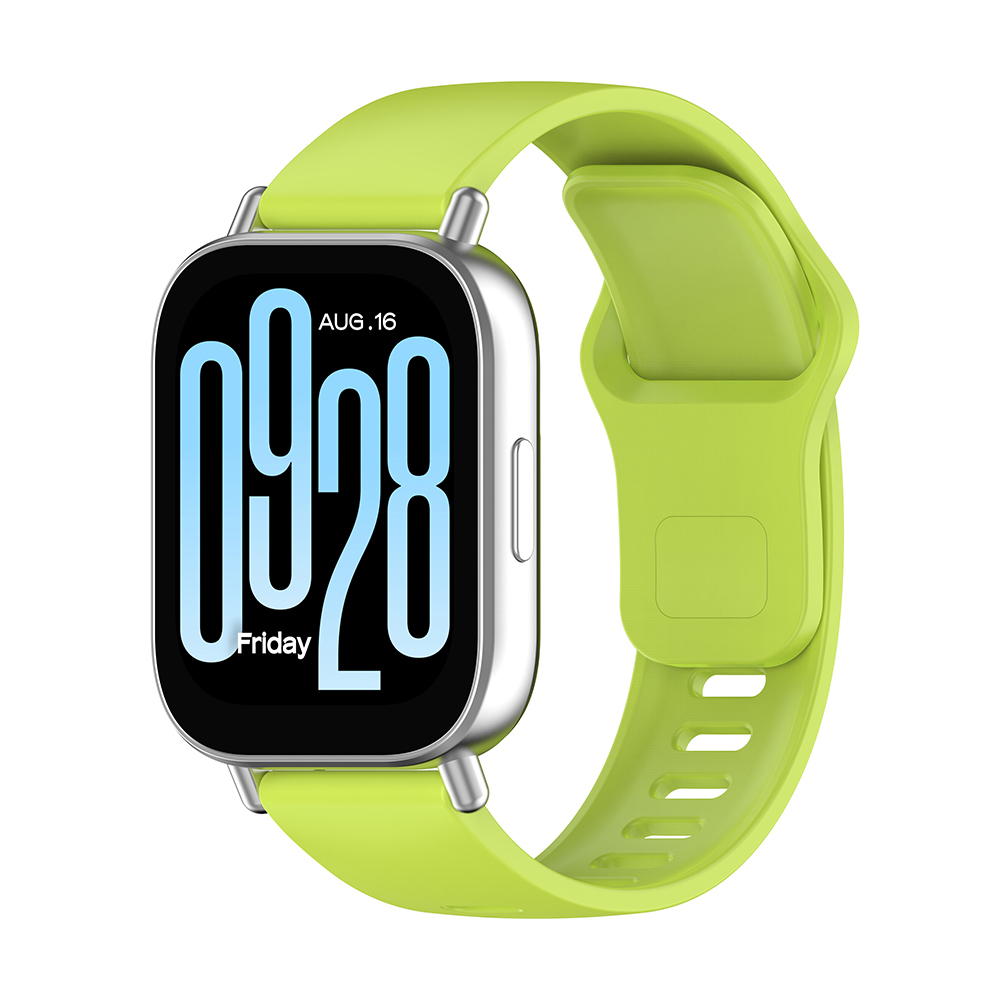 Xiaomi Uyumlu  Redmi Watch 5 Active Zore Klasik Kordon-Açık yeşil